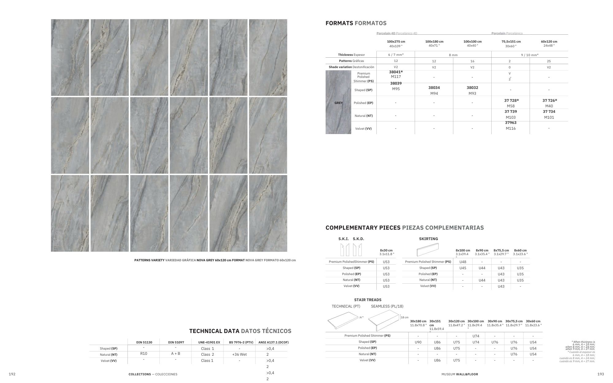 Gạch ốp lát NOVA GREY